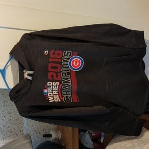 Men's Chicago Cubs Championship hoody Size XL